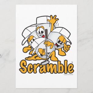 Golf Scramble-aankondigingen Aankondiging