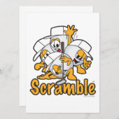 Golf Scramble-aankondigingen Aankondiging (Voorkant / Achterkant)