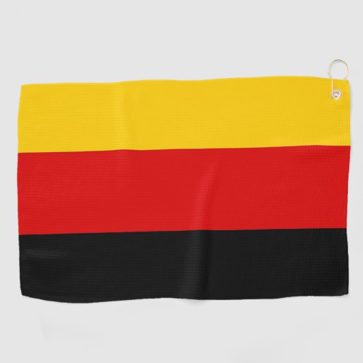 Golf Serviette avec drapeau d'Allemagne (Horizontal)