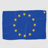 Golf Serviette avec drapeau de l'Union européenne (Horizontal)