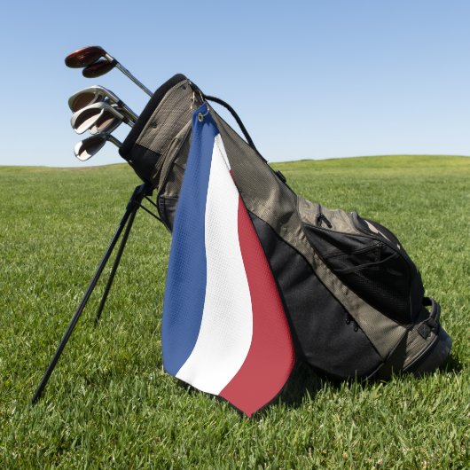 Golf Serviette avec drapeau de Pays-Bas (Vert)