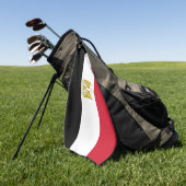 Golf Serviette avec drapeau d'Egypte (Vert)