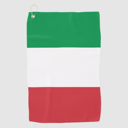 Golf Serviette avec drapeau d'Italie (Devant)