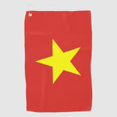 Golf Serviette avec drapeau du Vietnam (Devant)