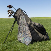 Golf Serviette de chasse Camo, Camouflage (Vert)