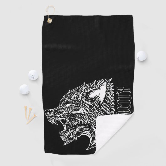 Golf Serviette de disque tenacity (En situation)