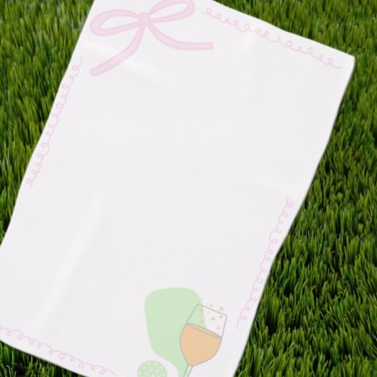 Golf Serviette de douche pour enterrement de vie de jeu