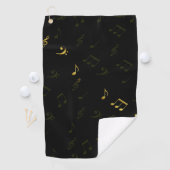 Golf serviette de golf, musique, set, maison, notes, co (En situation)