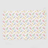 Golf Serviette de pickleball « Partout raquette et ball (Horizontal)