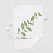 Golf Serviette de plage Less Rush More Life (En situation)