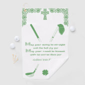Golf Serviette de sac à bienheureuse pour les golfeurs (En situation)