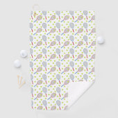 Golf Serviette de tennis Happy Sweat (En situation)
