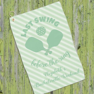 Golf Serviette de week-end enterrement de vie de jeune 