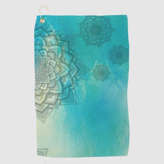 Golf Serviette de yoga avec sac clip art (Devant)