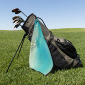Golf Serviette de yoga avec sac clip art (Vert)