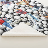 Golf Sherpa Deken (3/4)