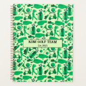 Golf Silhouette Pattern Classic Branding buisness  (Devant)