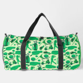 Golf Silhouette Pattern Classic branding buisness Plunjezak (Achterkant)