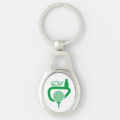 Golf Sleutelhanger (Voorkant)