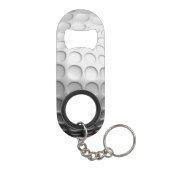 Golf Sleutelhanger Flessenopener (Achterkant)