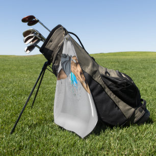 Golf SlipperyJoe's Man serviette brisée mur de brique b