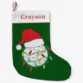 Golf Small Kerststaart Kleine Kerstsok (Voorkant)