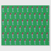 Golf snijthema cadeaupapier (Vlak)