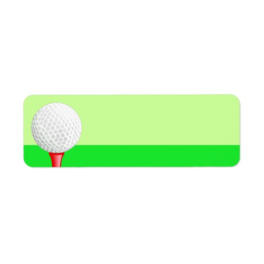 Golf Sport Label (Voorkant)