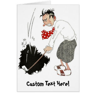 Golf Sports Humor, Funny Gekke Golfer