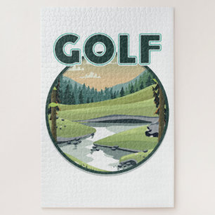 Golf Sports logo Legpuzzel