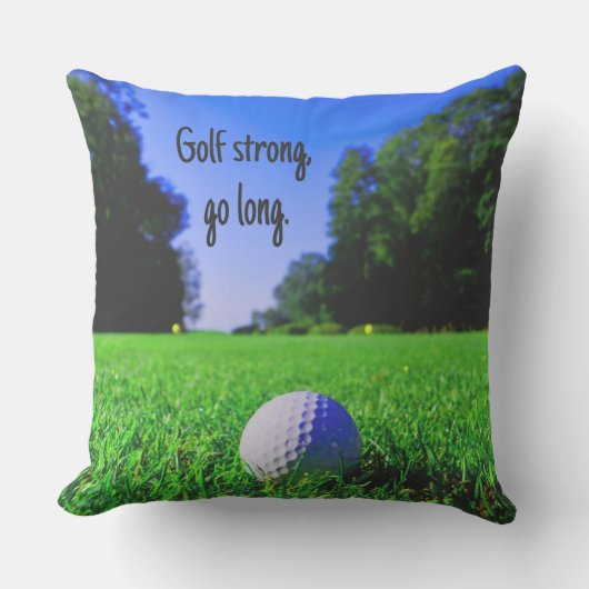 Golf sterke langwerpgolfbal kussen (Voorkant)