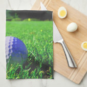 Golf sterke langwerpgolfbal theedoek (Quarter Fold)