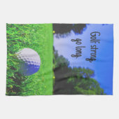 Golf sterke langwerpgolfbal theedoek (Horizontaal)