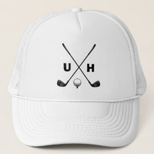 Golf Sticks met Monogram Trucker Pet