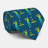 Golf Stropdas (Opgerold)