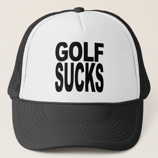 Golf Sucks Trucker Pet (Voorkant)