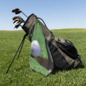 Golf sur le terrain Golf Serviettes (Vert)
