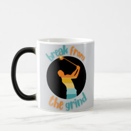 Golf Swing 2 koffiemok Magische Mok