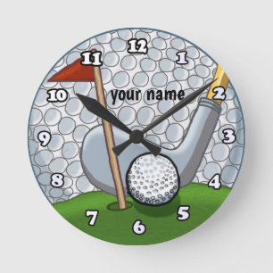Golf Swing Ronde Klok