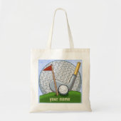 Golf Swing Tote Bag (Voorkant)