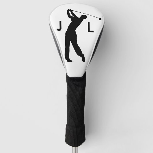 Golf Swinger monogram Golfheadcover (Voorkant)