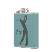Golf Swinger monogram Heupfles (Links)