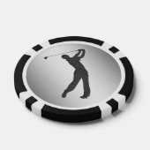 Golf Swinger  Pokerchips (Enkel)