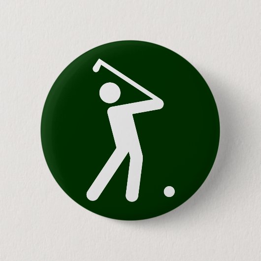 Golf Symbol Button (Voorkant)