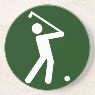 Golf Symbol Onderzetter