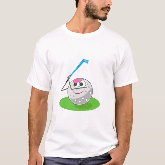 Golf T-shirt (Voorkant)