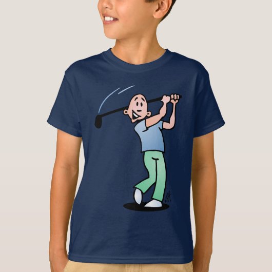 Golf T-shirt (Voorkant)