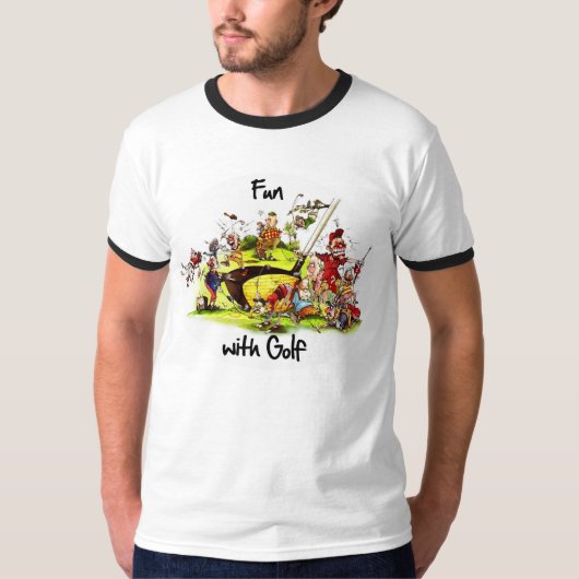 Golf T-shirt (Voorkant)