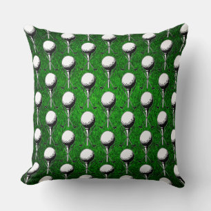 Golf T-shirt Golf Green Kussen