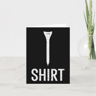 Golf T-shirt Grappige Golfgrap Golfer Vader Mannen Kaart